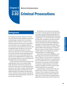 Criminal Prosecutions