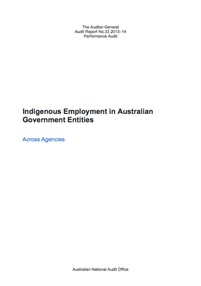 L’emploi des Autochtones dans les entités du gouvernement australien (Indigenous Employment in Australian Government Entities)