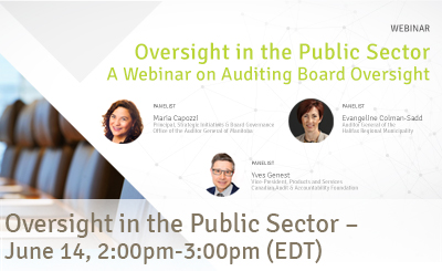 Oversight in the Public Sector – A Webinar on Auditing Board Oversight