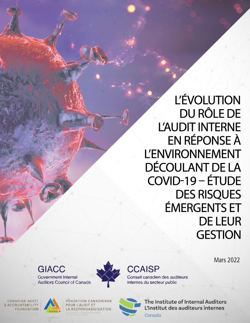 L’évolution du rôle de l’audit interne en réponse à l’environnement découlant de la COVID-19 – Étude des risques émergents et de leur gestion