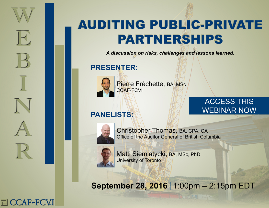 Auditing Public-Private Partnerships