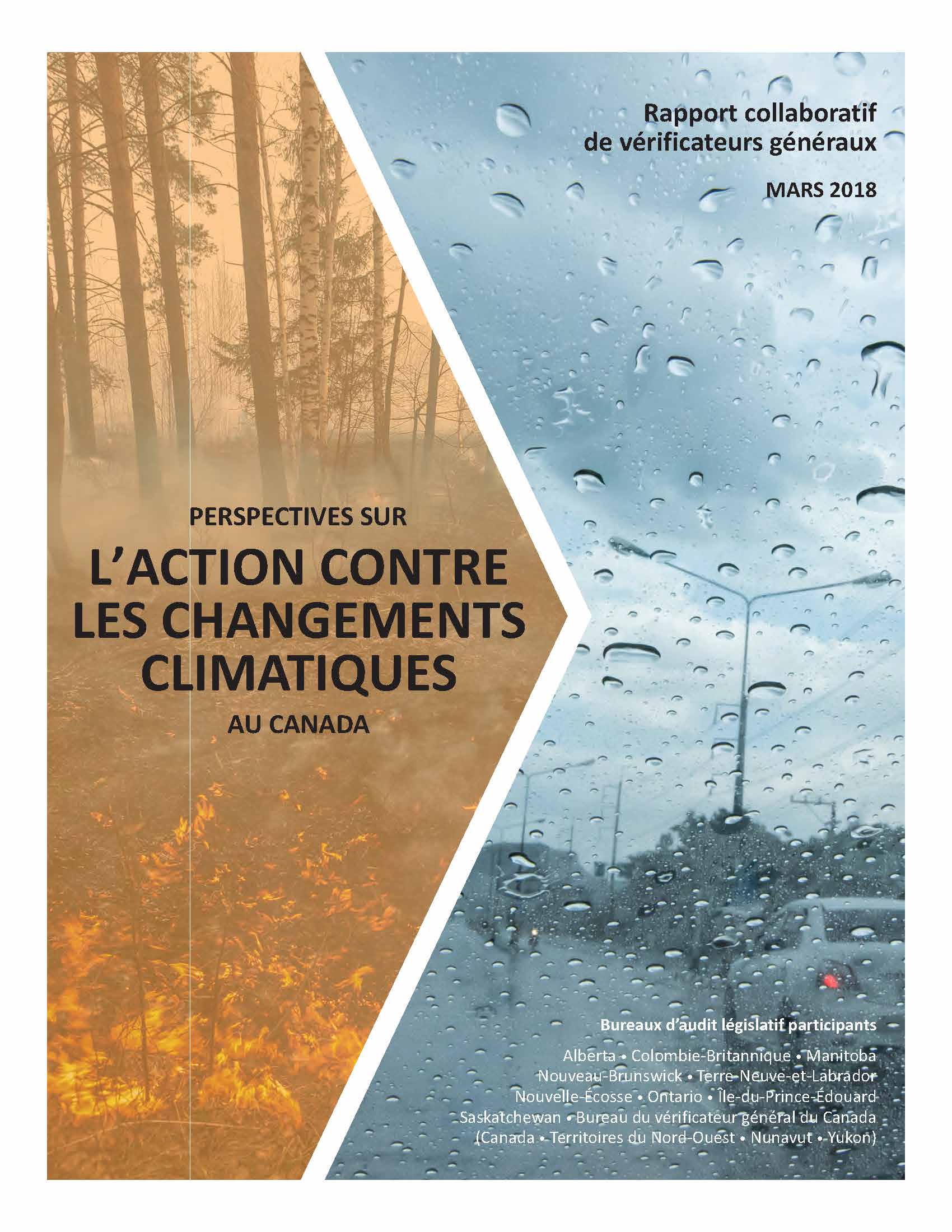 Perspectives sur l’action contre les changements climatiques au Canada : Rapport collaboratif de vérificateurs généraux