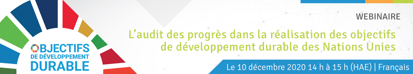 L’audit des progrès dans la réalisation des objectifs de développement durable des Nations Unies