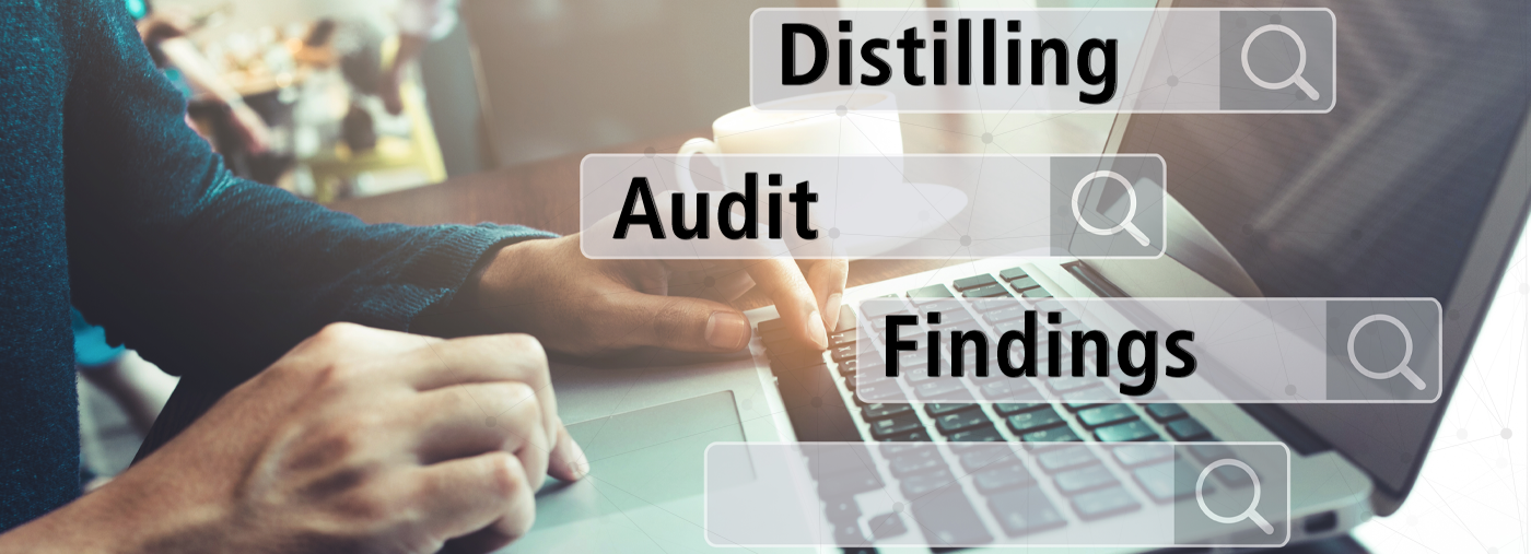 Distilling Audit Findings
