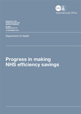 Progress in Making NHS Efficiency Savings